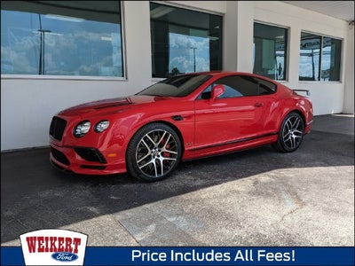 2017 Bentley Continental GT SUPER SPORTS 1 OF 100