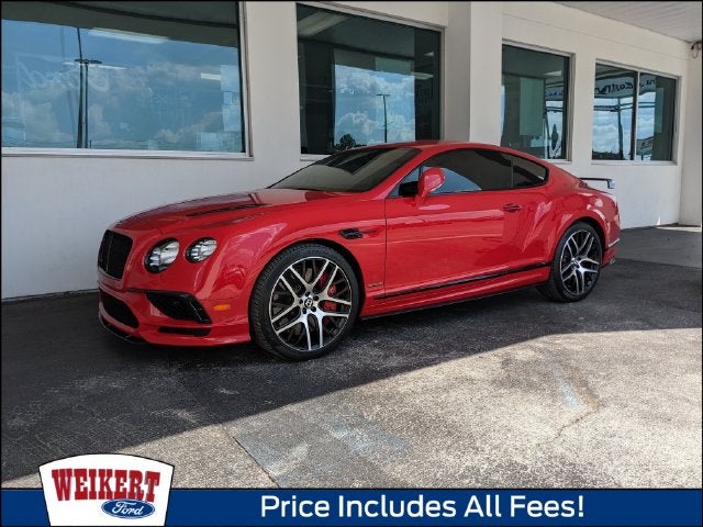 2017 Bentley Continental GT SUPER SPORTS 1 OF 100